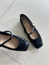 Cute Flat Suede Pu Leather Pumps